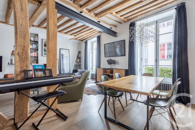 Appartement F3 à vendre - 4 pièces - 75.43 m2 - PARIS - 75004 - ILE-DE-FRANCE - Century 21 Alpha Saint Paul